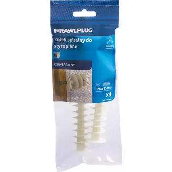 Hmoždinka Hmoždinka šroubovací ISO-PLUG do izolačních materiálů (4 ks/bal.); 80 mm