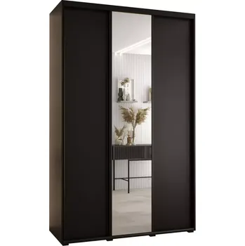 Předsíňová stěna Skříň 45 Canaris 3 160 černá/černá