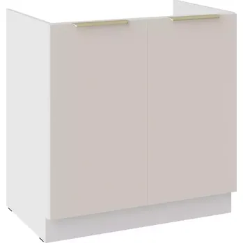 Kuchyňská skříňka Kuchyňská Skříňka Nicea 80ZL 2F BB pískově béžová