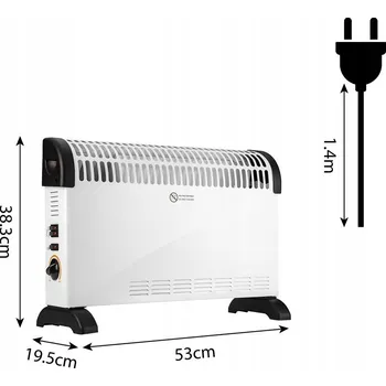 Přímotop NEO TOOLS KONVEKTOROVÝ OHŘÍVAČ S TERMOSTATEM 2000W TURBO 90-155
