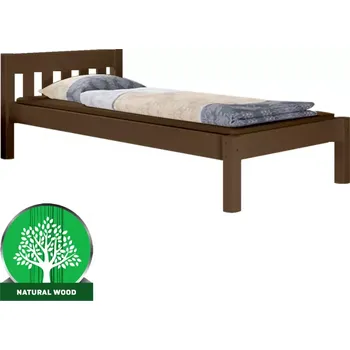 Ložnicová sestava Postel Pino 120x200 borovice hnědý