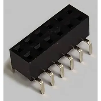 BKL Electronic zásuvková lišta Počet řádků: 2 Počet kontaktů v řadě: 6 10122230 1 ks Tube