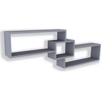 Kancelářská sestava Polica Nr 7 Platinová Šedá