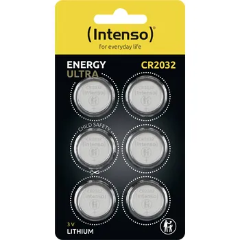 Článková baterie Intenso knoflíkový článek CR 2032 3 V 6 ks 220 mAh lithiová 7502436