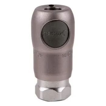 Bezpečnostní rychlospojka, řada: RSI 06, Nerezová ocel, přípojka se závitem: G 1/2 vnitřní Se závitem Staubli