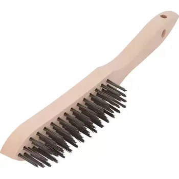 Drátěný kartáč Drátěný kartáč ocel, 3 řadový