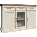 Komoda Royal 127cm Borovice Nord/Dub, K1S