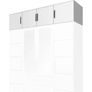 Šatní skříň Nástavec skříň Bali 240 bílá