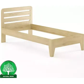 Ložnicová sestava Postel Buk Lk189–100x200 syrová