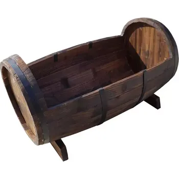 Květináč Dřevěný květináč 40x24x26 XL014C