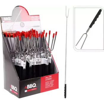 Grilovací vidlice výsuvná 72 CM
