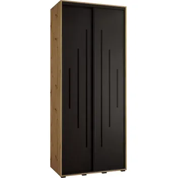 Předsíňová stěna Skříň 45 Canaris 12 120 artisan/černá/černá