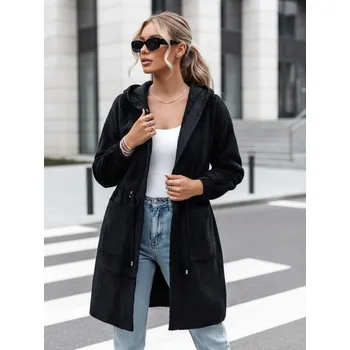 Dámský kabát Dámský kabát MELBY Dstreet NY0671 Barva: Černá, Velikost: L