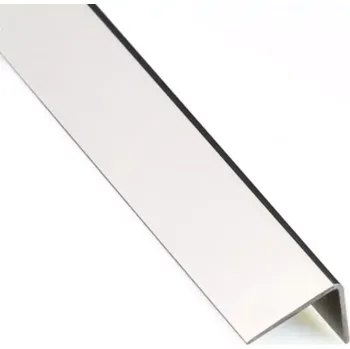 Rohový Profil Samolepící PVC Inox Mat 19,5x19,5x1000