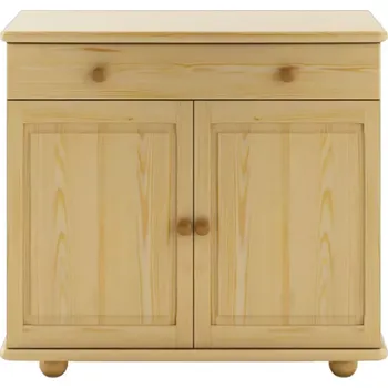 Obývací stěna Vitrína z Borovice KW109 surové