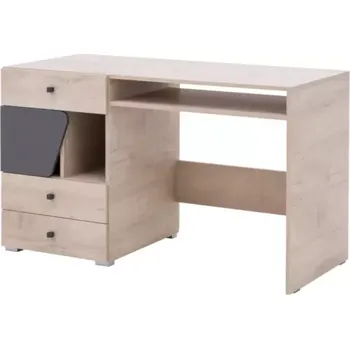 Psací stůl Psací Stůl Delta 125cm Dub/Antacit