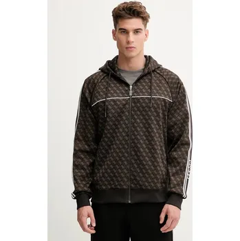 Pánská mikina Mikina Guess PARIMO Z5BQ13.K2042 hnědá 89X, vel. XXL