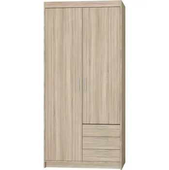 Kancelářská sestava Skříň Elena 2D3S dub sonoma