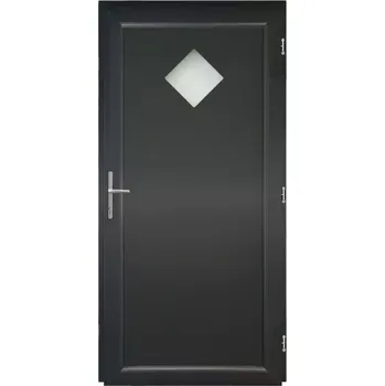 Vchodové dveře Vchodové dveře Madeleine Eco D19 80P 88x198x6 antracit