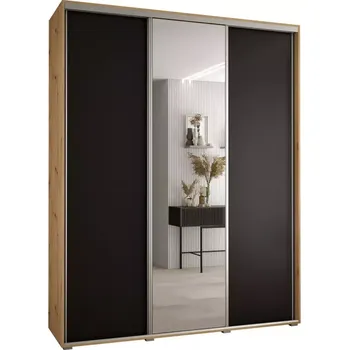 Předsíňová stěna Skříň 45 Canaris 3 200 artisan/černá/silver