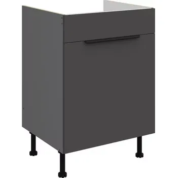 Kuchyňská skříňka Aria GR/ANT Anti Fingerprint 60zl 1s Bb