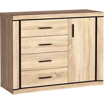 Kancelářská sestava Komoda Dallas D3 Dub Sonoma