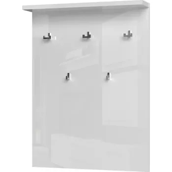 Věšák Piano clk76 bílá lesk