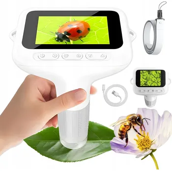 Mikroskop DĚTSKÝ DIGITÁLNÍ MIKROSKOP 3 PALCE 1000X FOTO VIDEO VZDĚLÁVACÍ PRO VÝUKU