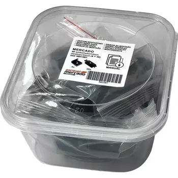 Terasové prkno Montážní sadu Mercado 36+4 ks