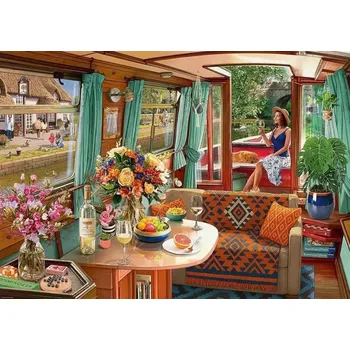 Puzzle Ravensburger puzzle Okno do světa fantazie 1000 dílků