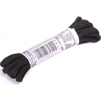 Tkaničky do bot Tkaničky kulaté Tobby 0642-8000 black 5mm Velikost 140 cm