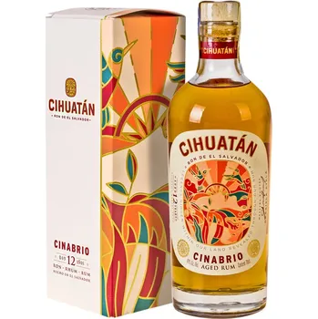 Nápoj Ron Cihuatán Cinabrio 12y 40% 0,7 l (karton)