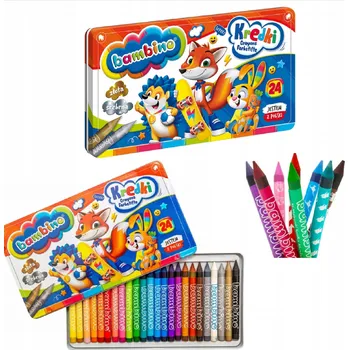 Pastelka Grafitové Pastelky Bambino 24 ks