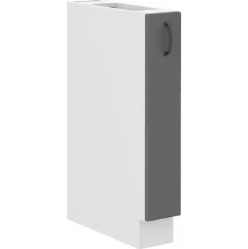 Kuchyňská skříňka Kuchyňská Skříňka Stilo dustgrey/bílá 15D cargo BB