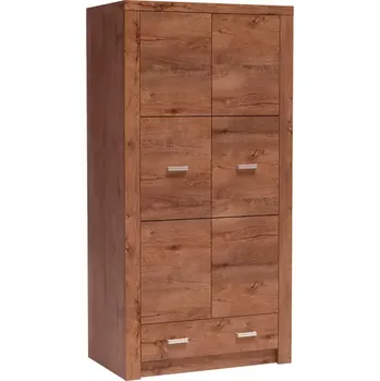 Kancelářská sestava Skříň 2d1s Indianapolis I1 Jasan Světlý