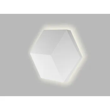 Nástěnné svítidlo LED2 4580271 Nástěnné svítidlo HEXO, W 5W 2700K/3300K/4000K bílá
