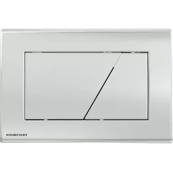 Splachovací tlačítko Tlačítko pro podomítkový set chrom-lesk