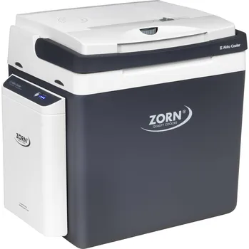 Autochladnička ZORN Cooler Z 26 LNP 7,8 Ah Aku chladnička a Topný box Energetická třída (EEK2021): D (A - G) termoelektrický (peltierův článek) 12 V, 230 V DC/AC černá/bílá