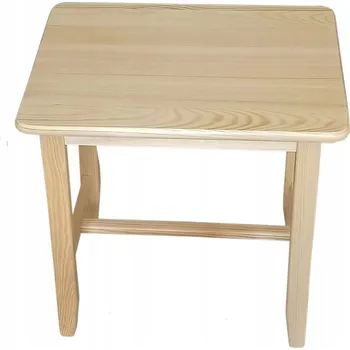 Konferenční stolek Stolik dla dziecka z masivního borovicového dřeva do pokoje na terasu