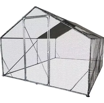 Kovová klec pro drůbež 300x300x220 cm