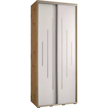 Předsíňová stěna Skříň 45 Canaris 12 110 artisan/bílá/silver