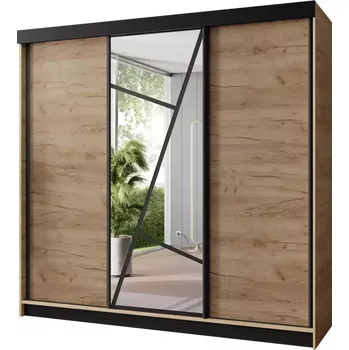 Kancelářská sestava Skříň Vena 200 dub craft zlatý + dub craft zlatý