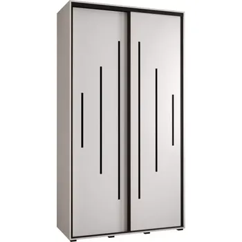 Předsíňová stěna Skříň 45 Canaris 12 140 bílá/černá