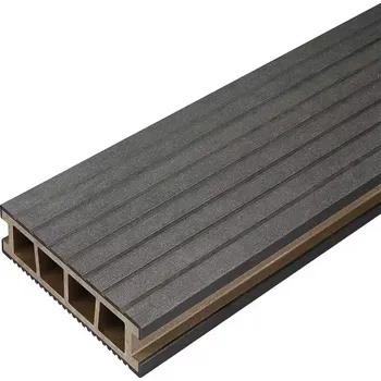 Terasové prkno Kompozitní Terasove Prkno Bergdeck Černá 2400x150x25mm