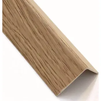 Stavební profil Profil uholníkový samolepiace PVC dub salinas 11x11x1000