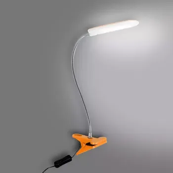Dětské svítidlo Stolní lampa 02865 Dori Led Orange Klips