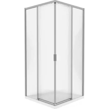 Sprchový kout čtvercový Eter 80x80x190 chrom