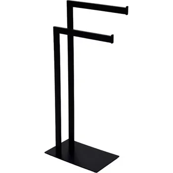 Věšák Věšák na ručníky černý bth0062aa-a