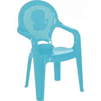 Dětský zahradní nábytek Modrá židle Adria Lion