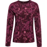 Dámské triko z organické bavlny ALPINE PRO GRETTA fialová XS